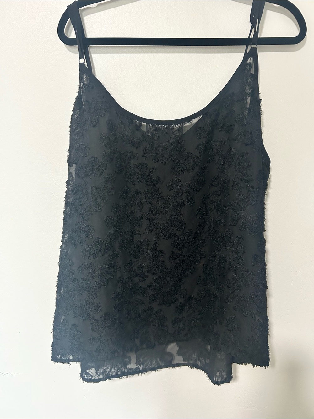 SHEIN Black Textured Lace Curve Camisole 3XL - Picture 4 of 6
